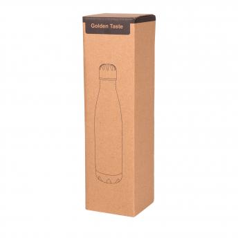 Вакуумный флакон с двойными стенками GOLDEN TASTE, красный, серебристый NTEU7-165879