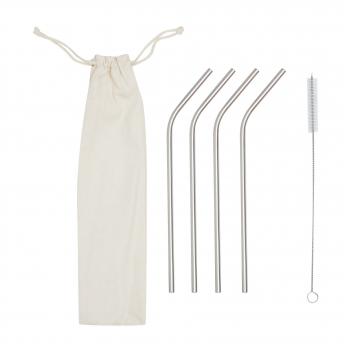 Набор трубочек из нержавеющей стали DRINK HAPPY NTEU7-94161