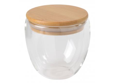 Стакан из боросиликатного стекла "Bamboo Art", 250 мл. NTEU7-95282