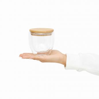 Стакан из боросиликатного стекла "Bamboo Art", 250 мл. NTEU7-95282