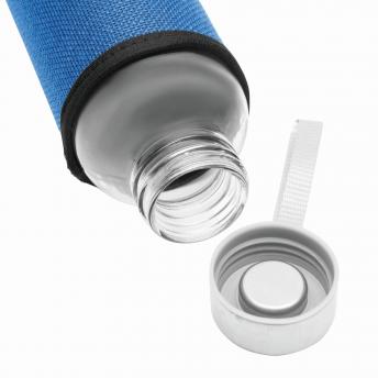 Стеклянная бутылка TAKE JUTY, синяя NTEU7-165837