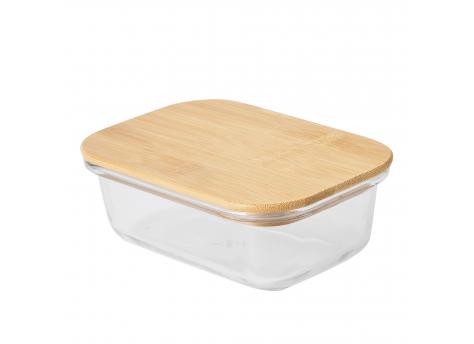 Ланч-бокс ROSILI M, с бамбуковой крышкой: вместимость примерно 350 мл NTEU7-620423