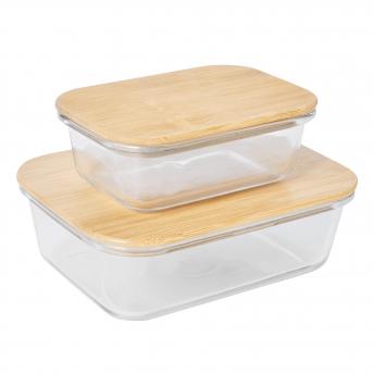 Ланч-бокс ROSILI M, с бамбуковой крышкой: вместимость примерно 350 мл NTEU7-620423