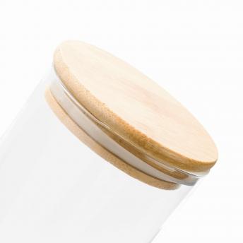 Стеклянная банка для хранения ECO STORAGE, ок. 850 мл, коричневый, прозрачный NTEU7-165890