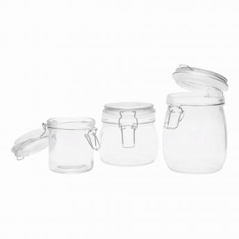 Стеклянная банка для хранения CLICKY S, примерно 280 мл NTEU7-620427