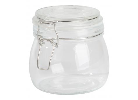 Стеклянная банка для хранения CLICKY, ок. 500 мл, прозрачный NTEU7-165894