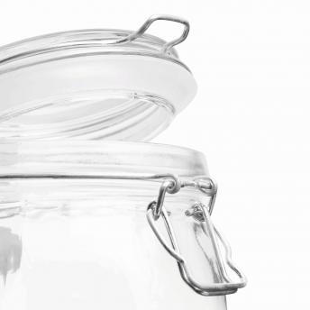 Стеклянная банка для хранения CLICKY, ок. 500 мл, прозрачный NTEU7-165894