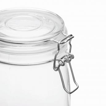 Стеклянная банка для хранения CLICKY, ок. 750 мл, прозрачный NTEU7-165895