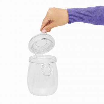 Стеклянная банка для хранения CLICKY, ок. 750 мл, прозрачный NTEU7-165895