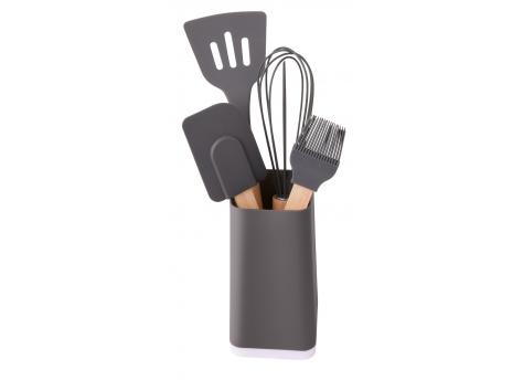 Набор кухонных принадлежностей из 5 предметов COOKING TOOLS, серый NTEU7-310040