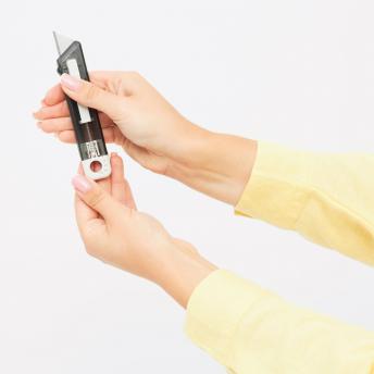 Канцелярский нож SLIDE IT, антрацитовый NTEU7-501131