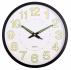 Настенные часы СОЛНЦЕ, черный, белый NTEU7-310057