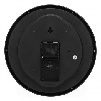 Настенные часы СОЛНЦЕ, черный, белый NTEU7-310057