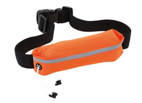 Сумка на пояс SEE ME, черный, оранжевый NTEU7-94278