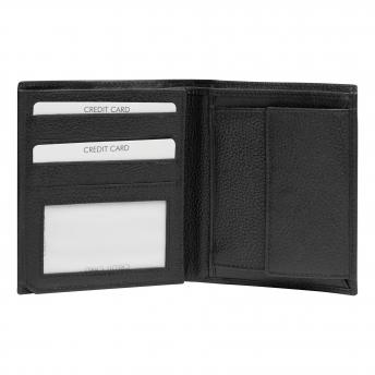 Кошелек MESSINA из натуральной кожи, черный NTEU7-94284