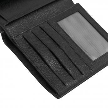 Кошелек MESSINA из натуральной кожи, черный NTEU7-94284