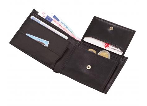 Кошелек PALERMO, натуральная кожа, черный NTEU7-94285