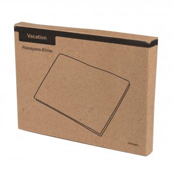 Бумажник для паспорта VACATION, черный NTEU7-94286