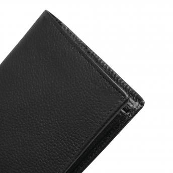 Кошелек из натуральной кожи TRAPANI, черный NTEU7-94287