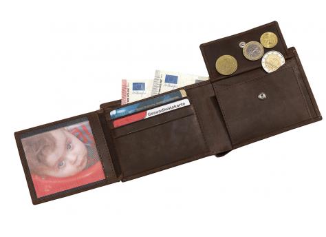 Кошелек из натуральной кожи WILD STYLE I NTEU7-622566