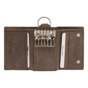 Ключница из натуральной кожи WILD STYLE, коричневый NTEU7-94289