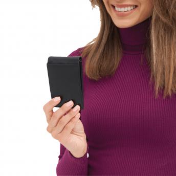 Кошелек HOLIDAY из натуральной кожи, черный NTEU7-93792