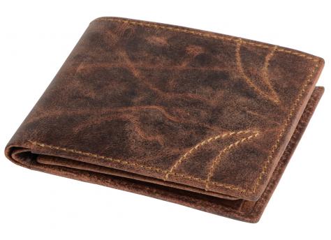 Кошелек из натуральной кожи WILDERNESS, коричневый NTEU7-93575