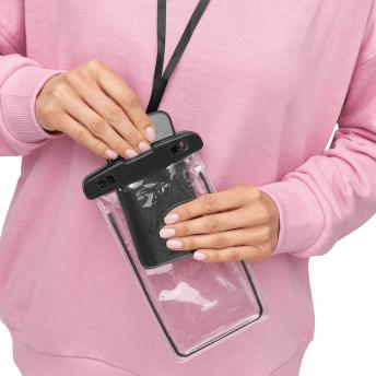 Чехол для телефона DIVER, брызгозащищенный, черный, прозрачный NTEU7-94303