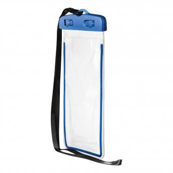 Сумка для телефона DIVER, брызгозащищенная, синяя, прозрачная NTEU7-94304