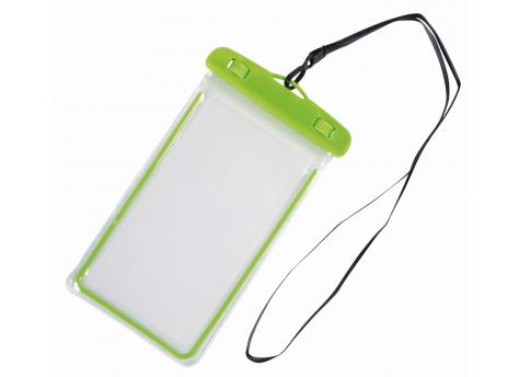 Сумка для телефона DIVER, брызгозащищенная, яблочно-зеленая, прозрачная NTEU7-94306
