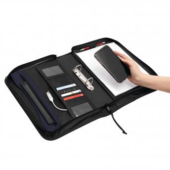 Папка A4 AVANTI, черная, синяя NTEU7-94318