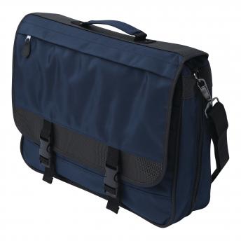 Сумка для документов AVANTI, черная, синяя NTEU7-93002