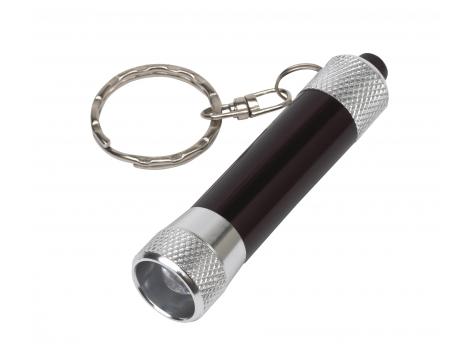 Брелок для ключей FLARE, черный, серебристый NTEU7-94363