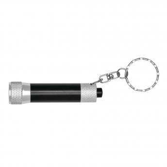 Брелок для ключей FLARE, черный, серебристый NTEU7-94363