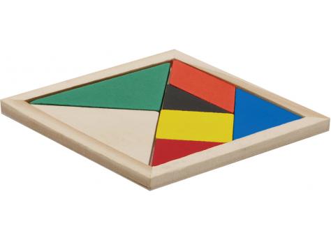 Деревянная головоломка TANGRAM BASE, цветная NTEU7-537999
