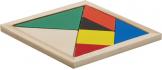 Деревянная головоломка TANGRAM BASE, цветная NTEU7-537999