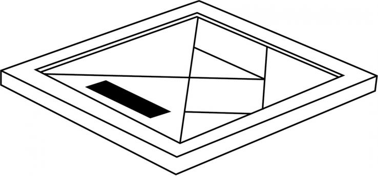 Деревянная головоломка TANGRAM BASE, цветная NTEU7-537999