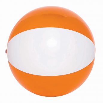 Пляжный мяч OCEAN, прозрачный оранжевый, белый NTEU7-95144