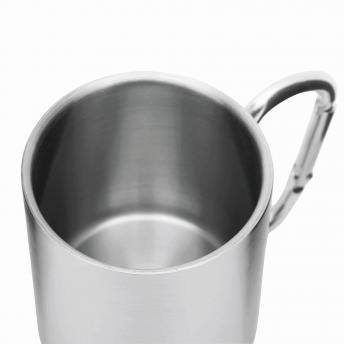 Кружка из нержавеющей стали HIKING DAY, серебристая NTEU7-95328