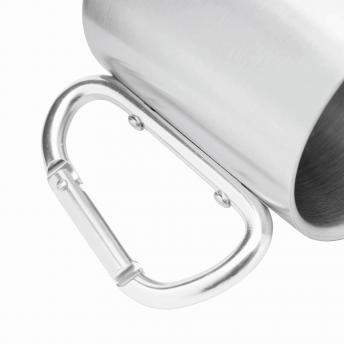 Кружка из нержавеющей стали HIKING DAY, серебристая NTEU7-95328