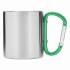 Кружка из нержавеющей стали HIKING DAY, зеленая, серебристая NTEU7-95330