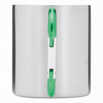 Кружка из нержавеющей стали HIKING DAY, зеленая, серебристая NTEU7-95330