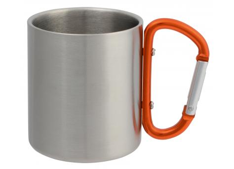 Кружка из нержавеющей стали HIKING DAY, оранжевый, серебристый NTEU7-95332