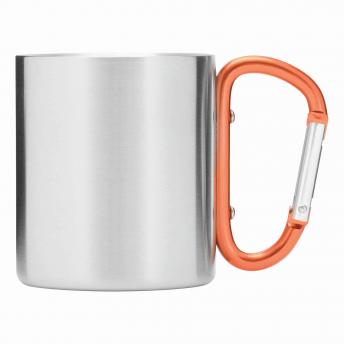 Кружка из нержавеющей стали HIKING DAY, оранжевый, серебристый NTEU7-95332
