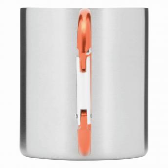 Кружка из нержавеющей стали HIKING DAY, оранжевый, серебристый NTEU7-95332