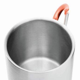 Кружка из нержавеющей стали HIKING DAY, оранжевый, серебристый NTEU7-95332