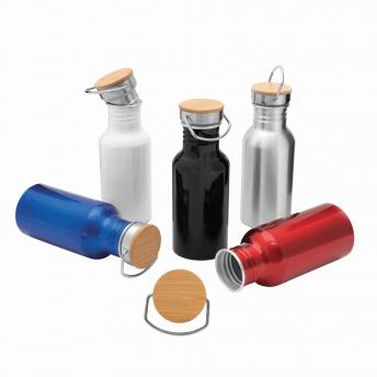 Алюминиевая бутылка ECO TRANSIT, черная NTEU7-113495