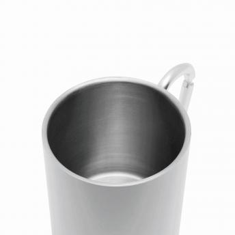 Нержавеющая сталь кружка DEEP VALLEY, белая NTEU7-537914