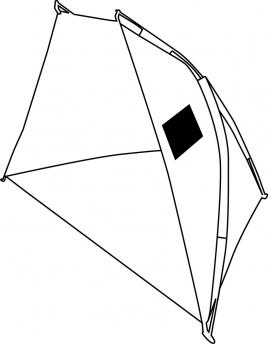 Палатка пляжная CLOUDY NTEU7-188337