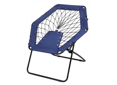 Складное кресло CHILL OUT, черный, синий NTEU7-95389
